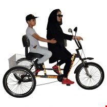 سه چرخه آرش مدل نیایش صندلی کودک دو نفره ۲۰-۲۴