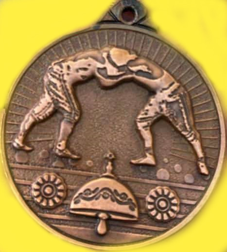 مدال قهرمانی ورزش های زورخانه ای -ریخته گری